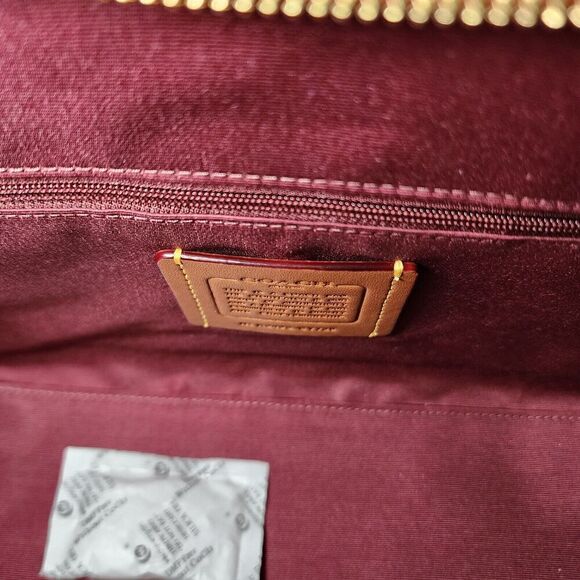 NWT Coach CY729 Laurel Shoulder Bag In Signature Canvas & Rose Print Crossbody - Picture 5 of 5